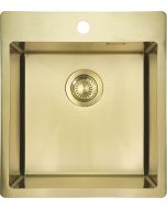 Deante Olfato Precious roostevabast terasest köögivalamu harjatud kuld ZPO_R10A 450x505x200 mm