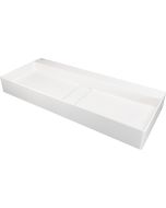 Deante Blur graniitvalamu 40x80 cm pinnapealne katteplaadiga matt valge CQB_AU8S