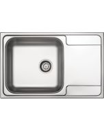 Deante Soul roostevabast terasest köögivalamu ZEO_311C 790x500x165 mm