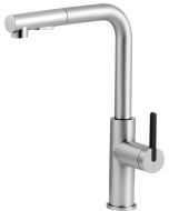 Deante Momi köögisegisti väljatõmmatava jooksutoruga, harjatud teras BKM_F73M