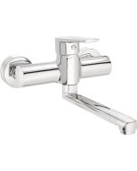 Deante Tubo seinale paigaldatav valamusegisti kroom BUT-050M