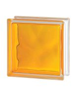 Klaasplokk 1908/W Sisepind Värvitud 190X190X80Mm Kollane Gl