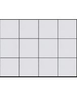 Keraamiline seina- ja põrandaplaadid Bien valge matt 10x10