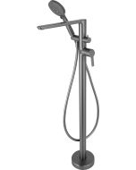 Deante Arnika vannisegisti põrandale paigaldatav dušikomplektiga titanium BQA_D17M