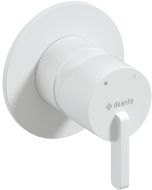 Deante Silia seinasisene dušisegisti, ilma ümberlülitita, matt valge BQS_A44L