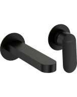 Deante Alpinia valamu segisti, peidetav, 2-auguline, matt must BGA_N55L