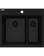 Deante Eridan graniitköögivalamu must ZQE_N503 600x520x203 mm