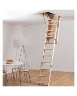 Pööninguluuk LEX60 700×1130/2700,tulekindlus EI30, puittrepp