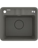 Deante Momi graniitköögivalamu hall ZKM_T103 500x440x230 mm