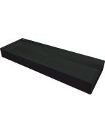Deante Blur graniitvalamu 40x100 cm pinnapealne katteplaadiga matt must CQB_NU1S