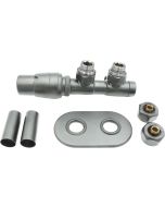 Deante Silia termostaatventiil käterätikuivatile, matt Steel – vasak AGI_FZL1