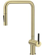 Deante Momi köögisegisti väljatõmmatava jooksutoruga, harjatud kuld BKM_R73N