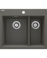 Deante Eridan graniitköögivalamu must ZQE_T503 600x520x203 mm