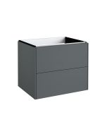 Kame D-line valamukapp valamuta, 2 sahtliga, matt hall, 500x600x450mm