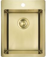 Deante Olfato Precious roostevabast terasest köögivalamu harjatud kuld ZPO_R10E 390x505x200 mm