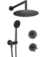 Deante Temisto peidetud dušikomplekt matt must NAC_N9QT