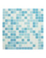 Klaasmosaiik Mix 32,7X32,7 (20 Lehte 2,14m2/Pakk) Helesinine