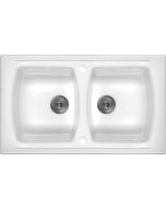 Deante Lusitano keraamiline köögivalamu ZCL_620N valge 860x500x220 mm