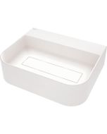 Deante Arnika graniitvalamu 40,5x50,5 cm pinnapealne segistialusega katteplaadiga matt valge CQA_AU5S