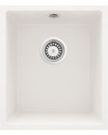 Deante Corda graniitköögivalamu valge ZQA_A10B 380x440x200 mm