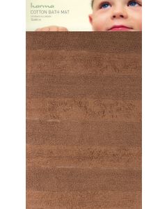 Harma vannitoavaip 50x80cm 100% puuvill-Pruun