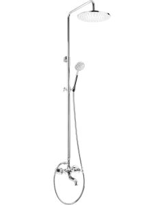 Dušikomplekt Deante Temisto kroomviimistlusega, koos vannisegistiga NAC_01QT