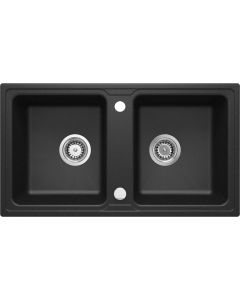 Deante Zorba graniidist köögivalamu must ZQZ_G203 780x435x180 mm