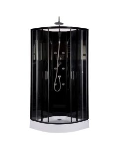 Dušikabiin Harma Black Onyx 85x85x230cm