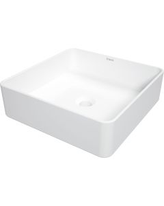 Deante Square keraamiline valamu 40,5x40,5 cm pinnapealne valge CGS_6U4S