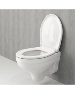 BOCCHI Taormina Pro 1451 Rimless seinakinnitusega WC-pott; valge
