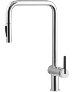 Deante Momi köögisegisti väljatõmmatava jooksutoruga, kroom BKM_073N