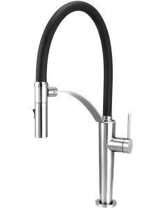 Deante Corda köögisegisti painduva jooksutoruga, 2 veevoolu režiimi, kroom BRC_072M