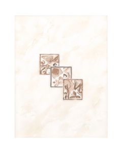 Keraamiline dekoorplaat Lucie Beige 20x25 WITGX113