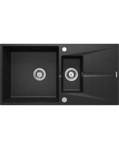 Deante Corio graniidist köögivalamu must ZRC_2513 970x500x215 mm