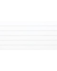 Rako System keraamiline seinaplaat valge 30x60 matt reljeefne WR1VK104