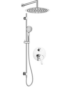 Deante Arnika peidetud dušikomplekt liuglatiga ja dušiotsikuga kroom NAC_06QP