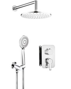 Deante Arnika peidetud dušikomplekt segistiga BOX kroom BXYZ0QAM