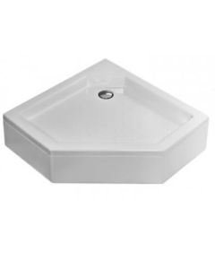 Dušialus Harma SWD90 90x90x15cm, valge, kandiline (dušinurkadele S28BH3012)