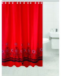 Dušikardin 180x200cm RV, 100% Polyester-Punane