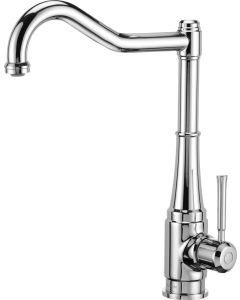 Deante Tamizo köögisegisti ristkülikukujulise jooksutoruga, kroom BQT_063M