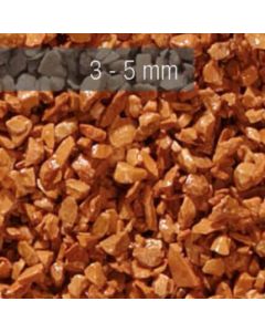 Dekoratiivkillustik Rosso Verona 3-5mm, 25kg punakas