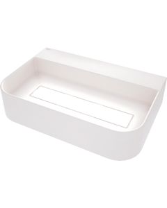 Deante Arnika graniitvalamu 40,5x60,5 cm pinnapealne segistialusega katteplaadiga matt valge CQA_AU6S