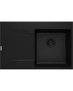 Deante Evora graniitköögivalamu must ZQJ_N11L 760x500x195 mm