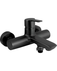 Deante Arnika vannisegisti seinale paigaldatav matt must BQA_N10N