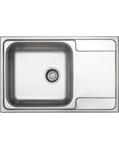 Deante Soul roostevabast terasest köögivalamu ZEO_011C 790x500x165 mm