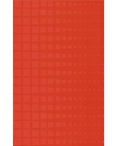 Keraamiline seinaplaat KWANT CZERWONY 25×40 punane