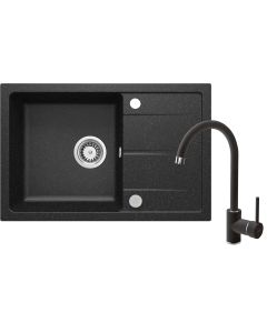 Deante Leda graniidist köögivalamu hall ZRDA2113 670x440x164 mm