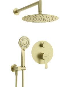 Deante Arnika peidetud dušikomplekt harjatud kuld NAC_R9QP