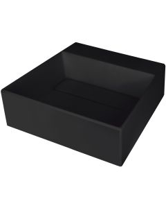 Deante Correo graniitvalamu 40x40 cm pinnapealne segistialusega katteplaadiga matt must CQR_NU4M