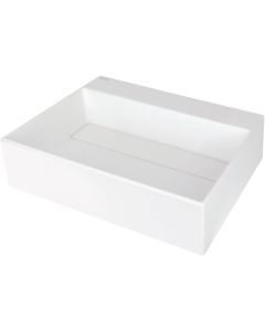 Deante Correo graniitvalamu 40x50 cm pinnapealne segistialusega katteplaadiga matt valge CQR_AU5M